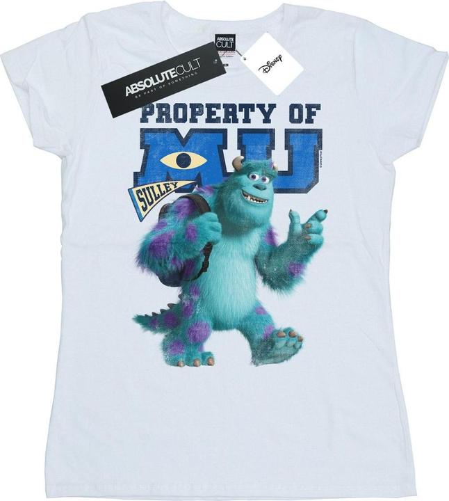 Image du produit Disney - T-shirt MONSTERS UNIVERSITY PROPERTY OF MU SULLEY - Femme (S)