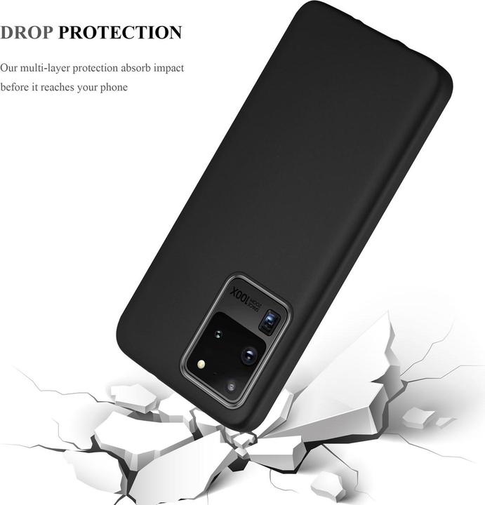 Image du produit Cadorabo Couverture métallique mate TPU (Samsung Galaxy S20 Ultra)