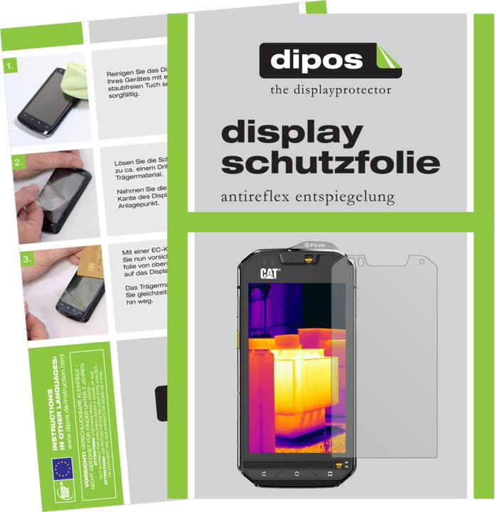Actual product image Dipos Screen Protector Anti-Glare (6 Piece, CAT S60)