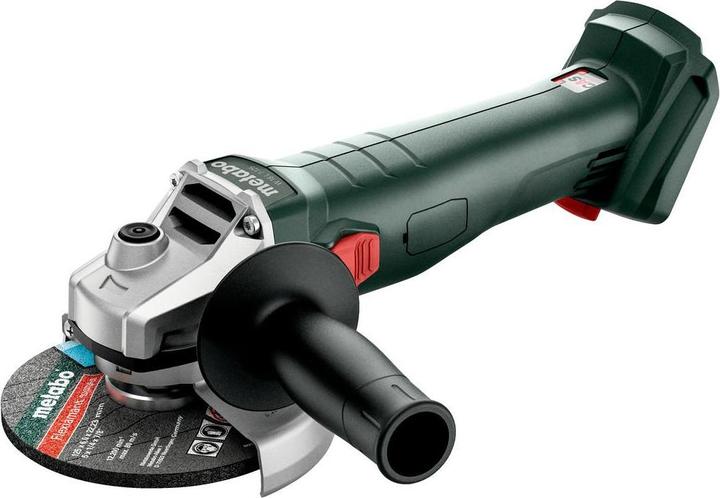 Manual, W 18 7-125, Safety cover, Support flange, Two-hole nut, Auxiliary handle, Two-hole key