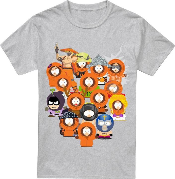 Actual product image Ubisoft Mens Many Faces Of Kenny T-Shirt (XXL)