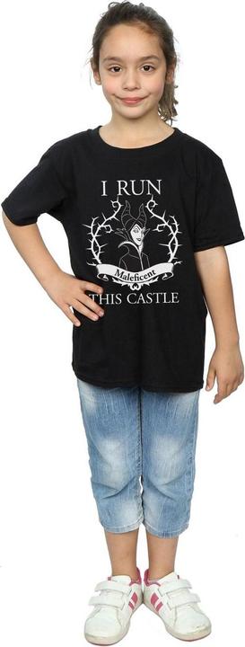 Immagine prodotto Maleficent I Run This Castle Maglietta Ragazze (152, 158)