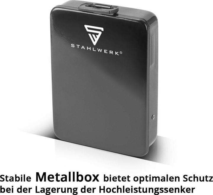Produktbild Stahlwerk HSS Kegelsenker 6er Set 90° 6,3-20,5 mm DIN 335 Form C Senker (6,3, 10,4 mm, 12,4 mm, 20,5 mm, 16,5 mm, 8,3)