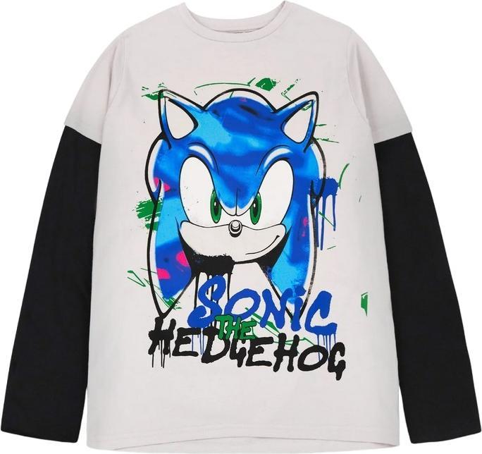 Sonic The Hedgehog Skater TShirt Jungen Langärmlig (146, 152)