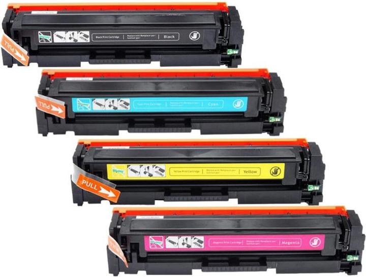 Actual product image Hermex Compatible toner for HP Color LaserJet Pro M254nw (M, Y, C, FC)