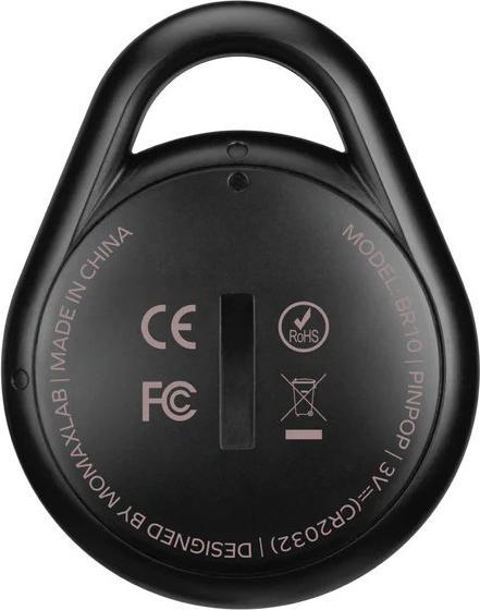 Actual product image Momax Pinpop key finder - Black (iOS)