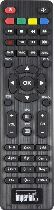 Produktbild Imperial T2 IR plus inkl. 12 Monate freenet TV (DVB-T2)