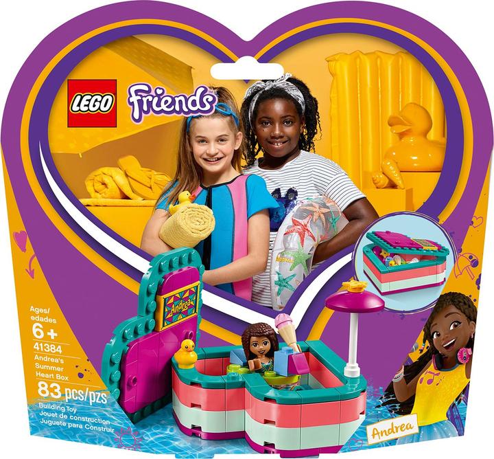 Produktbild LEGO Andreas sommerliche Herzbox (41384, LEGO Friends)