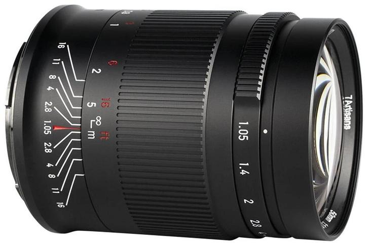 Image du produit 7artisans 50 mm f/16 - 1.05, L-Mount (Monture L, Plein format)