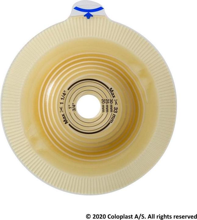 Coloplast Basisplatte konvex (4 Stück, 1040.76 ml, 141 g)