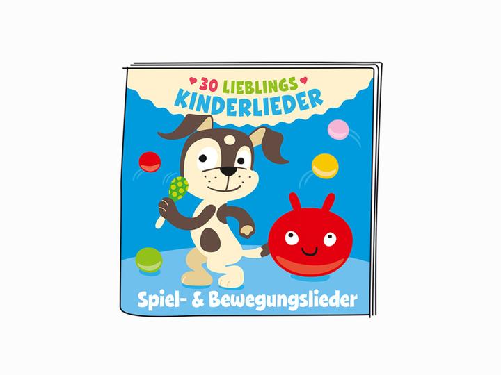Productafbeelding Tonies 30 Favoriete kinderliedjes Bewegingsliedjes spelen (Duits)