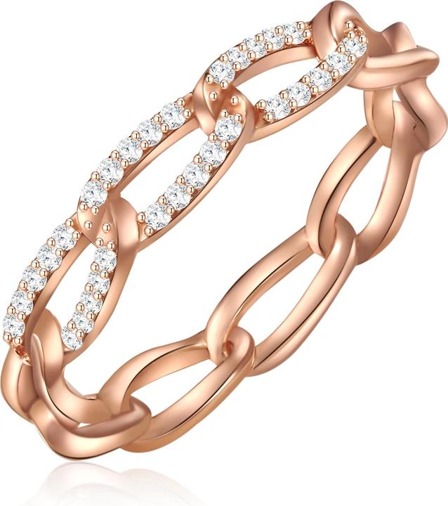 Immagine prodotto Glanzstücke München Donna Argento Sterling Cubic Zirconia Oro Rosa - 28413 (58, 925 Argento)