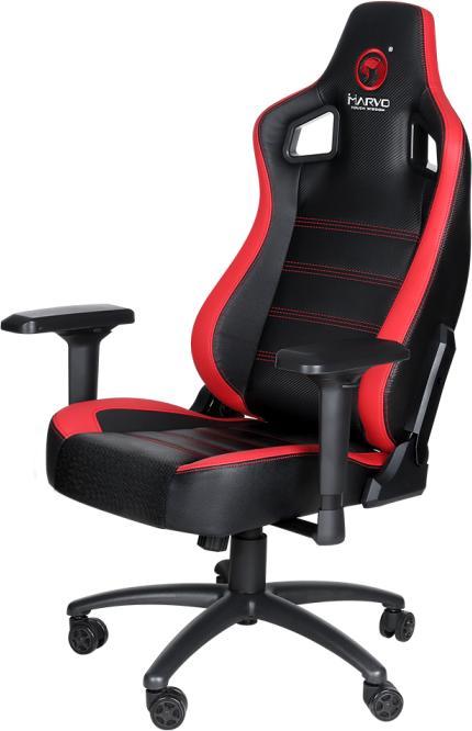 Actual product image Marvo Gaming chair CH-118 Gaming Chair, Black-red