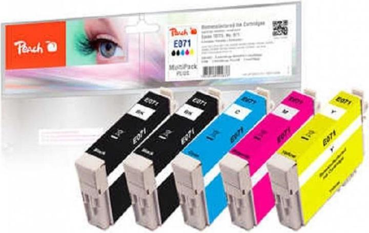 Immagine prodotto Peach Inchiostro Epson T0715 2x BK, 1x C, M, Y (M, C, Y, FC)