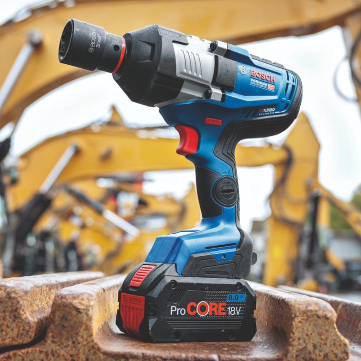 Produktbild Bosch Professional Akku-Drehschlagschrauber GDS 18V-1600 HC, 2 x Akku ProCORE18V 8.0Ah, L-BOXX 136 (Akkubetrieb)