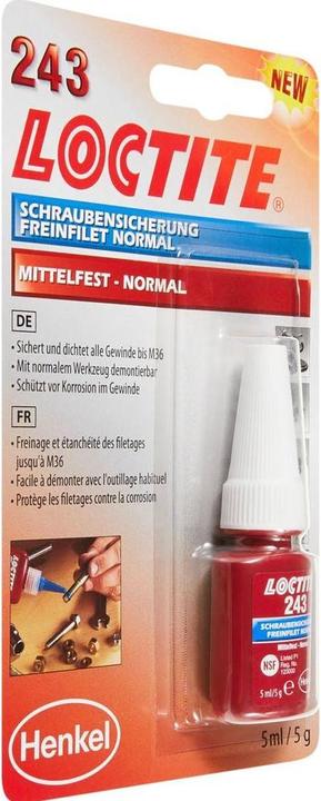 Produktbild Loctite Schraubensicherung 243 (20 g, 5 ml)