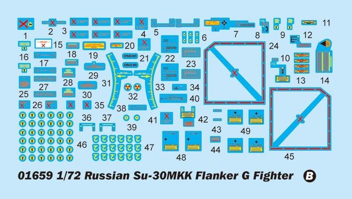 Image du produit Trumpeter Chasseur russe Su-30MKK Flanker G