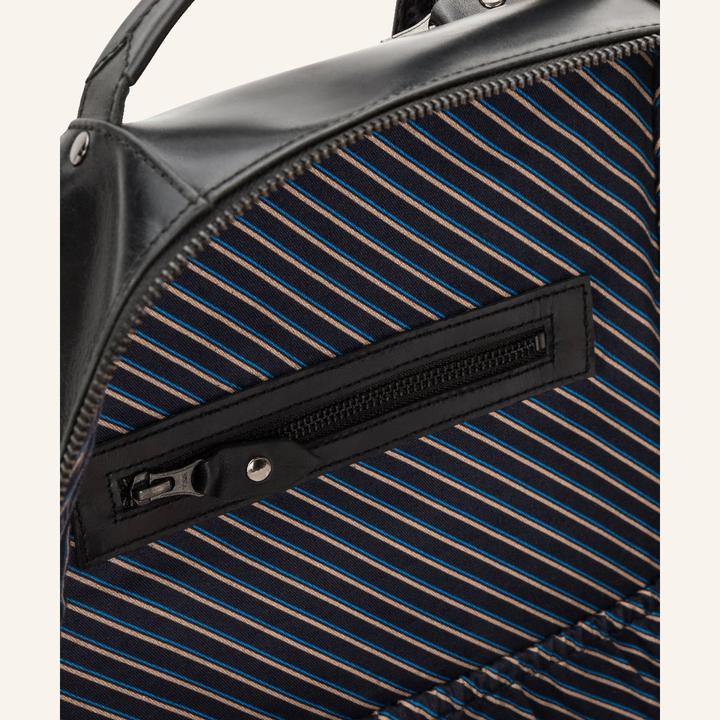 Actual product image Buckle & Seam Rucksack Leon Schwarz/NewStripes (13.50 l)