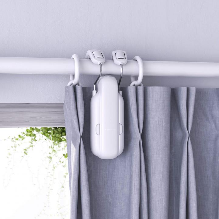 Actual product image SwitchBot Smart curtain motor Rod 3 white