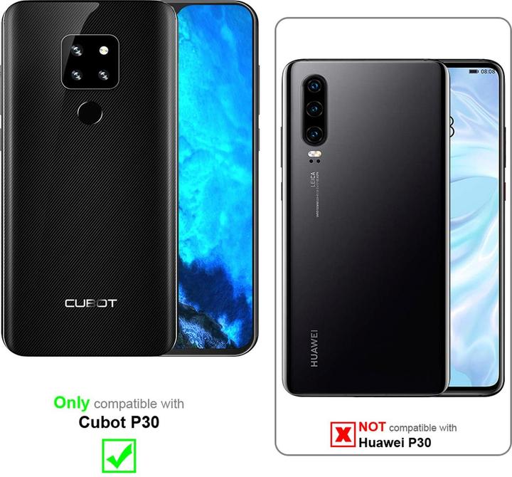 Produktbild Cadorabo Book Invisible Magnet Cover (Huawei P30)