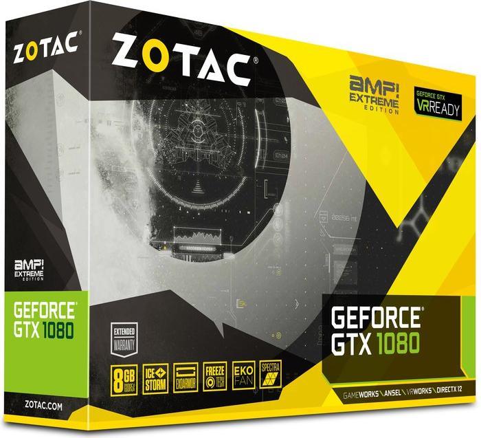 Produktbild Zotac GeForce GTX 1080 AMP Extreme (8 GB)