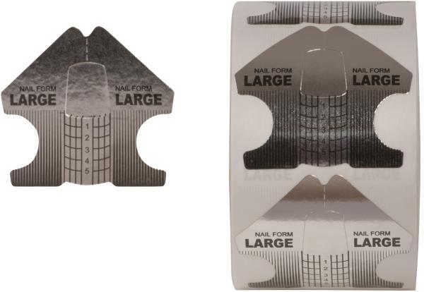 Image du produit You Nails Pochoir argent Stiletto (Ustensiles à ongles, Blanc, Argent)