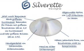 Produktbild Silverette Stillhütchen (XL)