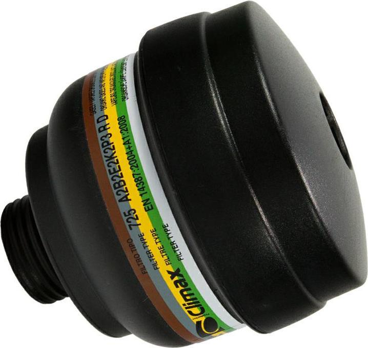 Climax Studios Filter type 725 A2B2E2K2Hgp3 Voor maskers 731 /1 st. (Geen officiële beschermingsklasse, 1 x)