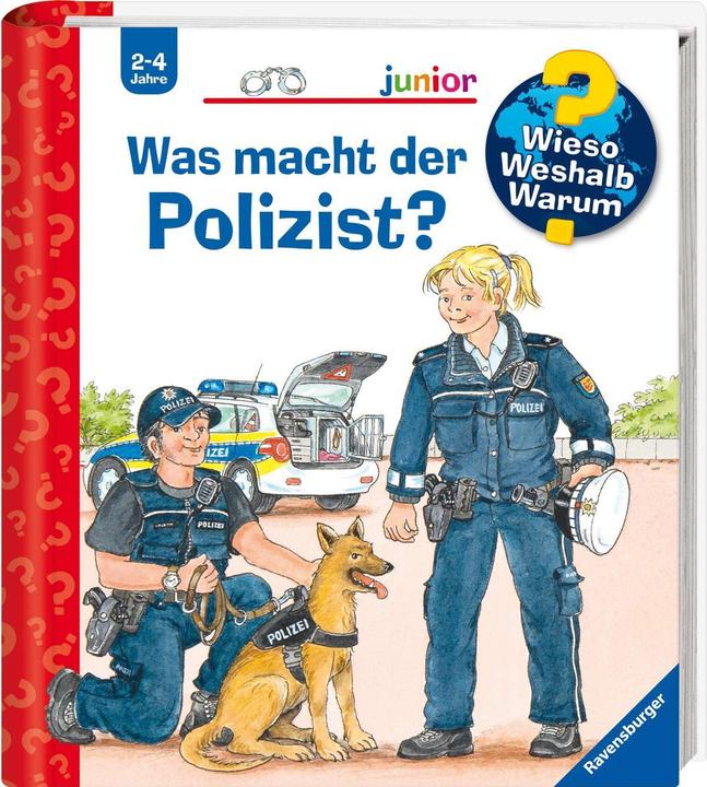 Immagine prodotto Ravensburger Was macht der Polizist? (Tedesco, Andrea Erne, Macellaio Wolfgang, 2018)