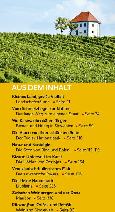 Produktbild Reiseführer Slowenien