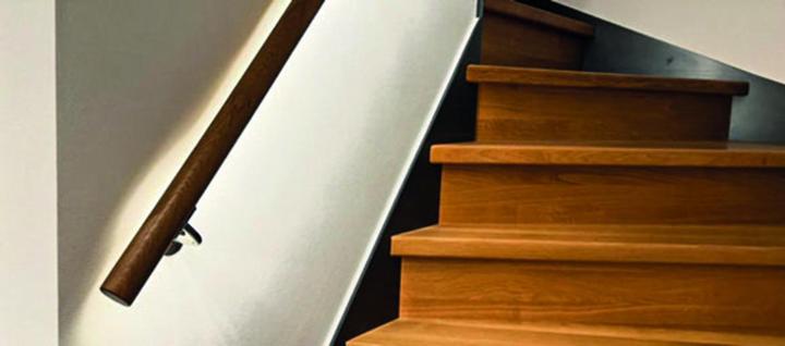 Produktbild OK-Line Holz-Rundhandlauf Ø 42 mm mit Nut für LED