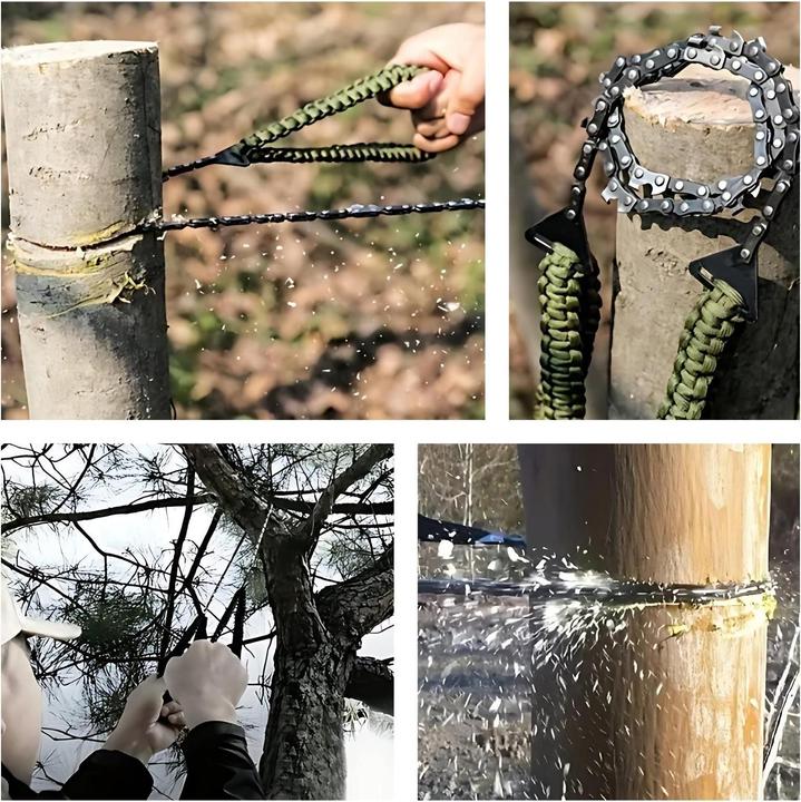 Immagine prodotto Hermex Sega tascabile Sega di sopravvivenza Sega tascabile Sega a mano Sega a catena Sega a mano da