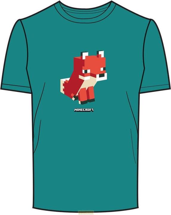 Heroes Inc Minecraft T-Shirt Simple Fox Grösse L (L)
