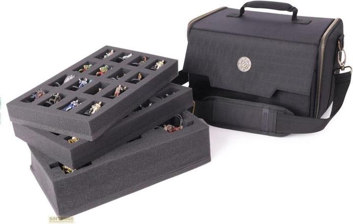 Enhance Tabletop Miniature Figure Satchel Black (Matières plastiques)