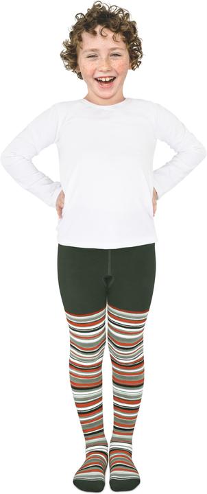 Actual product image Normani Children's striped thermal tights (98/104)