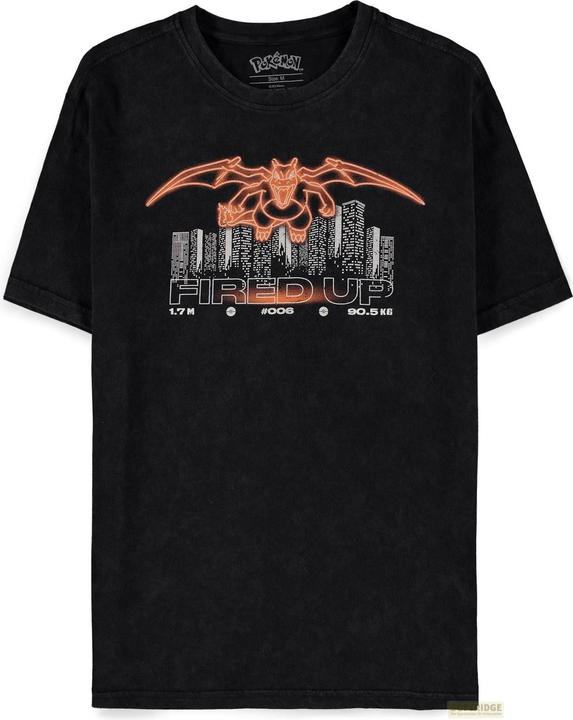 Produktbild Difuzed POKEMON - Dracaufeu - Fired Up - T-shirt homme (XL) (XL)