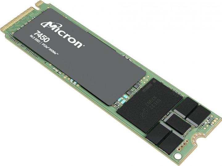 Image du produit Micron SSD 7450 PRO M.2 480GB PCIe Gen4x4 (480 Go, M.2 2280)