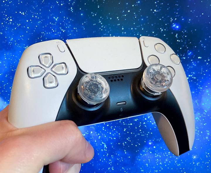Actual product image KontrolFreek Crystal Galaxy Edition (PS5, PS4)