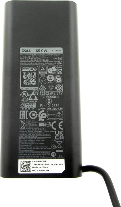 Produktbild Dell AC Adapter, 65W, 19.5V, 3 (65 W)