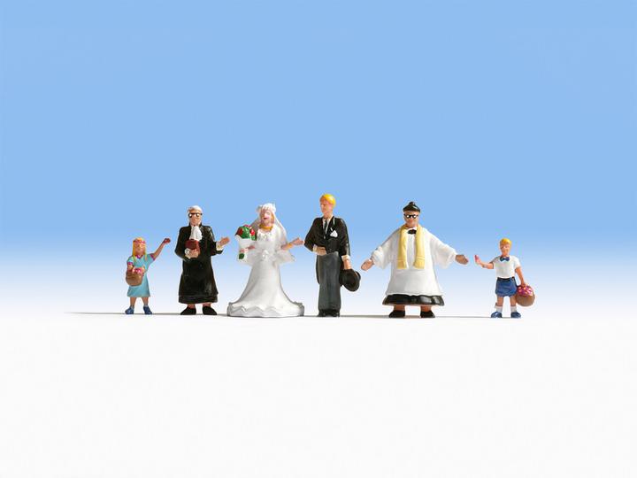 Produktbild Noch 15860 H0 Figuren Hochzeit