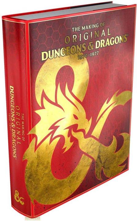 Actual product image Wizards of the Coast Dungeons & Dragons book The Making of Original D&D: 1970 - 1977 English (English)