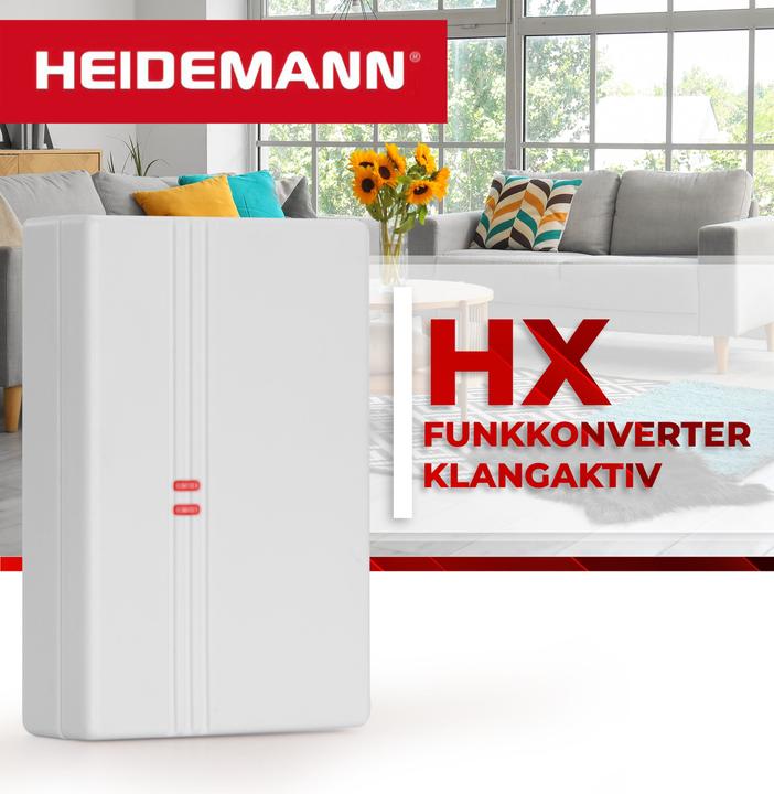 Immagine prodotto Heidemann Convertitore radio wireless HX (estensione campanello) (Funk)