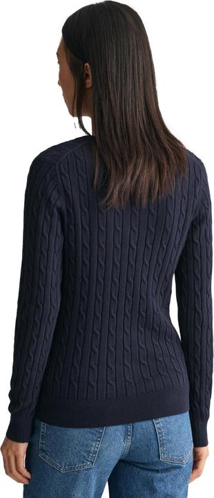 Image du produit GANT Stretch Cotton Cable V-Neck (L)