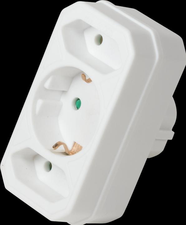 Produktbild LogiLink Steckdosenadapter (CEE 7/3, 1 x)