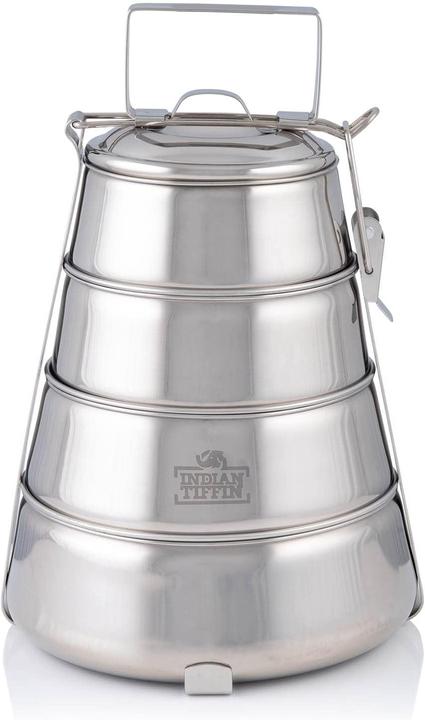Produktbild Indian-Tiffin 4-stufige Pyramide Indische Tiffin Box