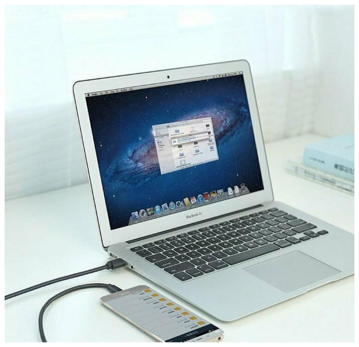 Actual product image Ugreen USB-C to USB-A 3.0 3A Data Cable (1 m, USB 3.0)
