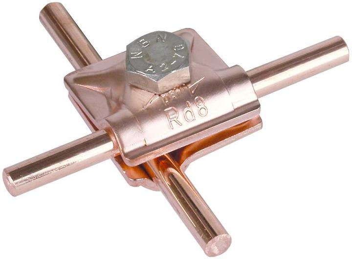 Dehn Morsetto MV Cu f. Rd 8mm w. 390057 (Spine e connettori)