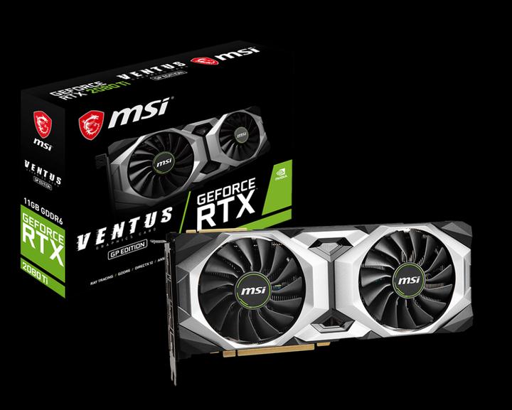 Produktbild MSI GeForce RTX 2080 Ti VENTUS 11G GP (11 GB)