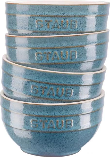 Actual product image Zwilling STAUB ROUND BOWL 40508-147-0 14 CM - SET OF 4 PIECES (14 cm, 0.70 l, 4 x)