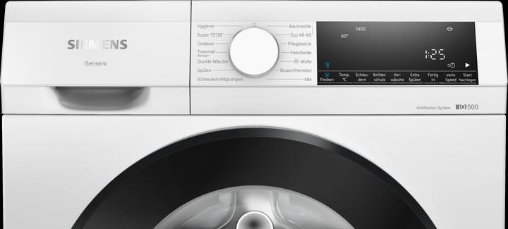 Actual product image Siemens WG34G2070 (8 kg, Left)